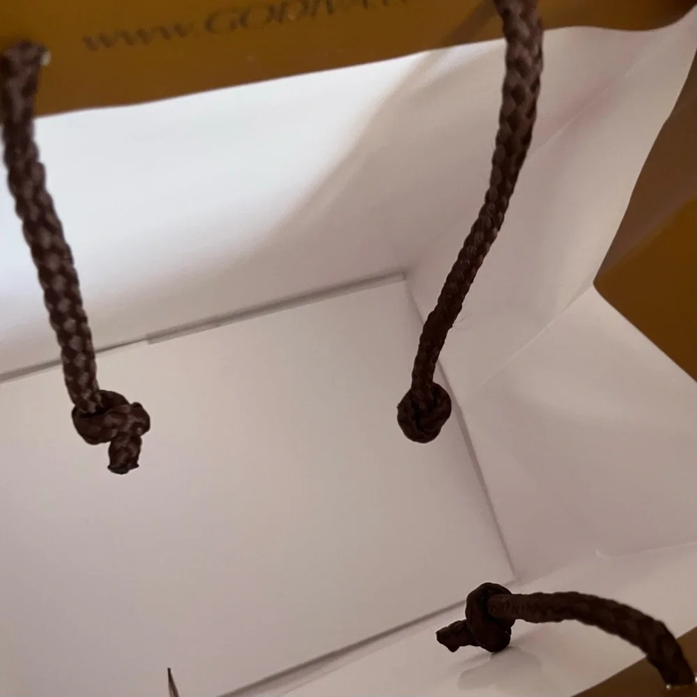 NEW Gold Godiva Gift Bag